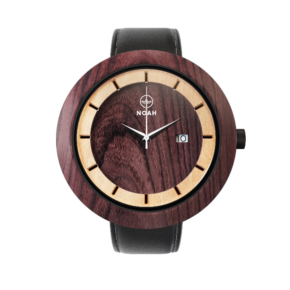 Dual Kingwood & Carpen, ceas NOAH din lemn (imaginea 2)