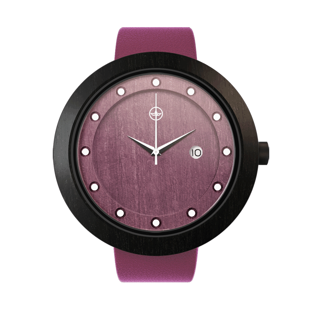 Black Purple, ceas NOAH din lemn (imaginea 6)