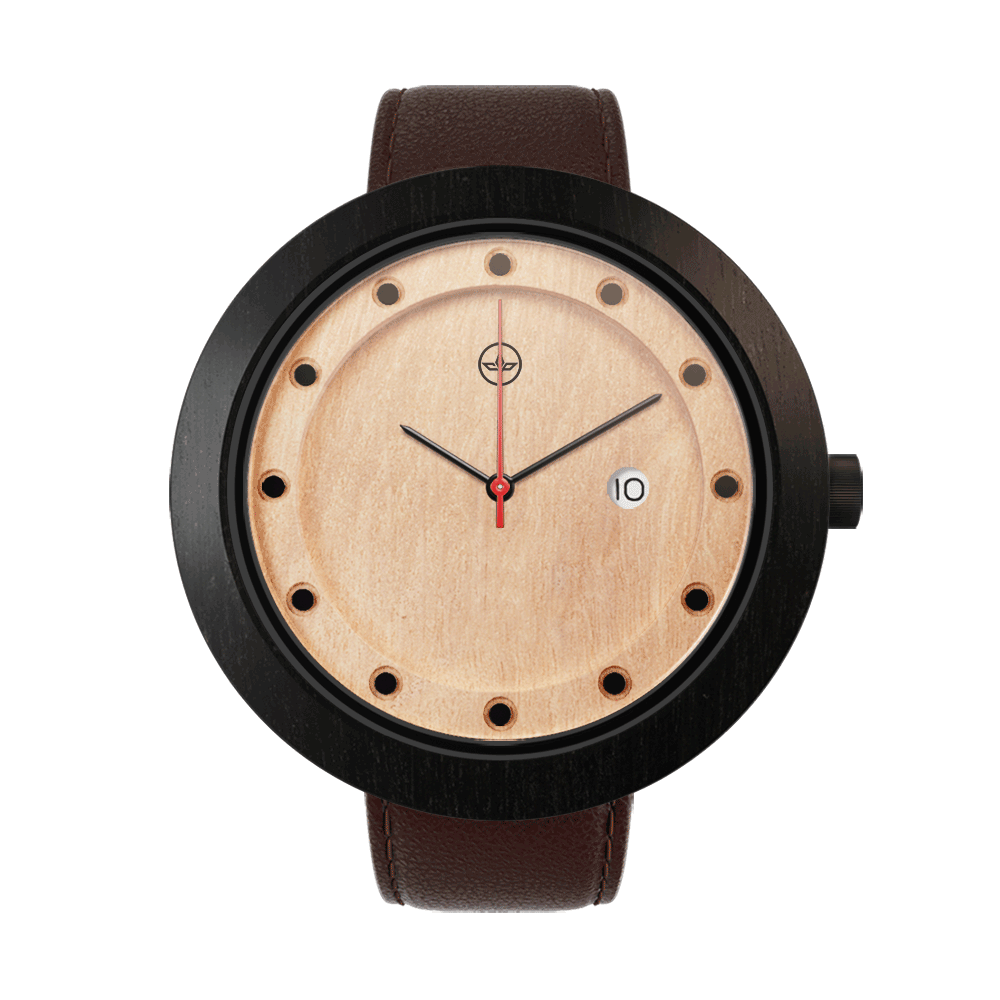 Subtle, ceas NOAH din lemn (imaginea 6)