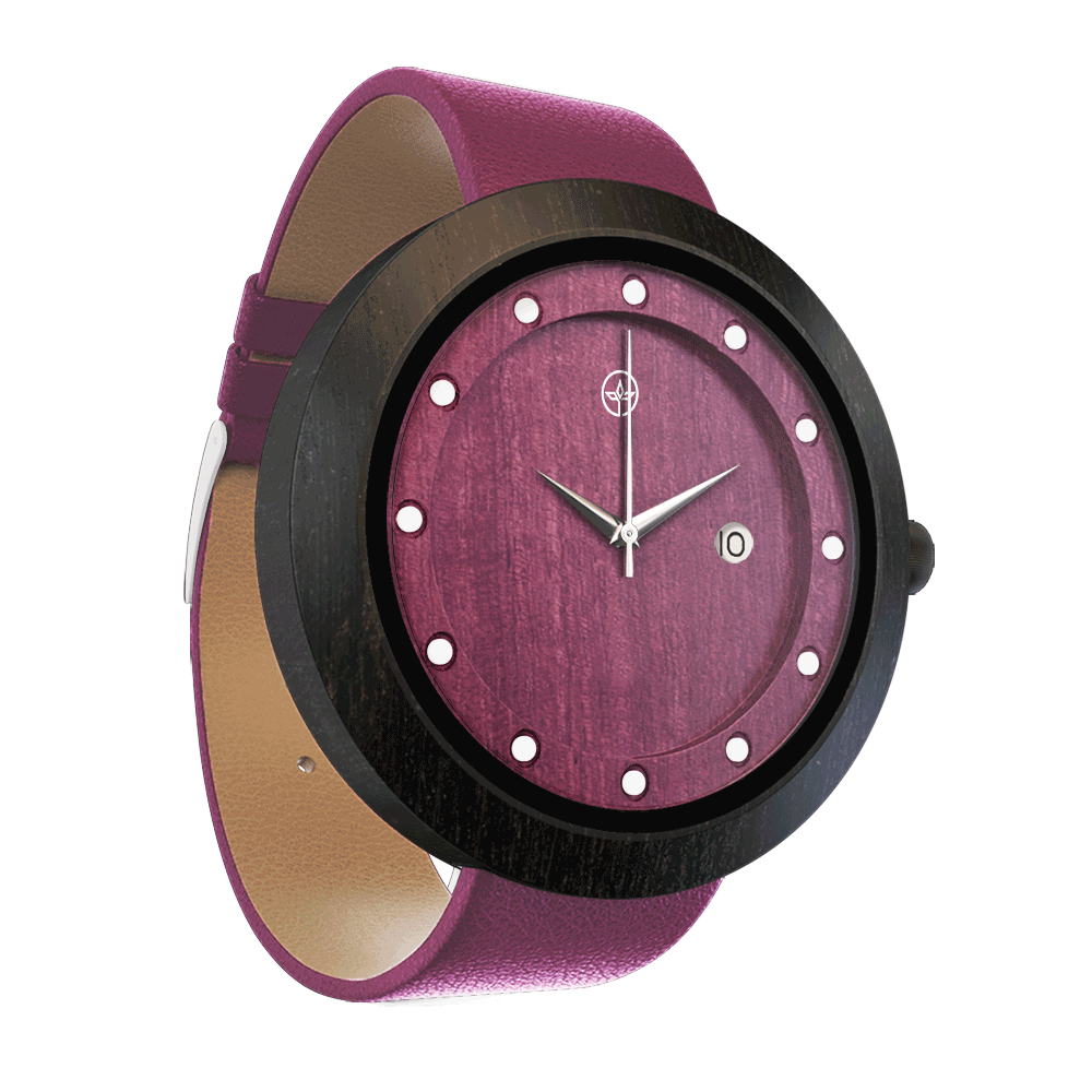 Black Purple, ceas NOAH din lemn (imaginea 8)