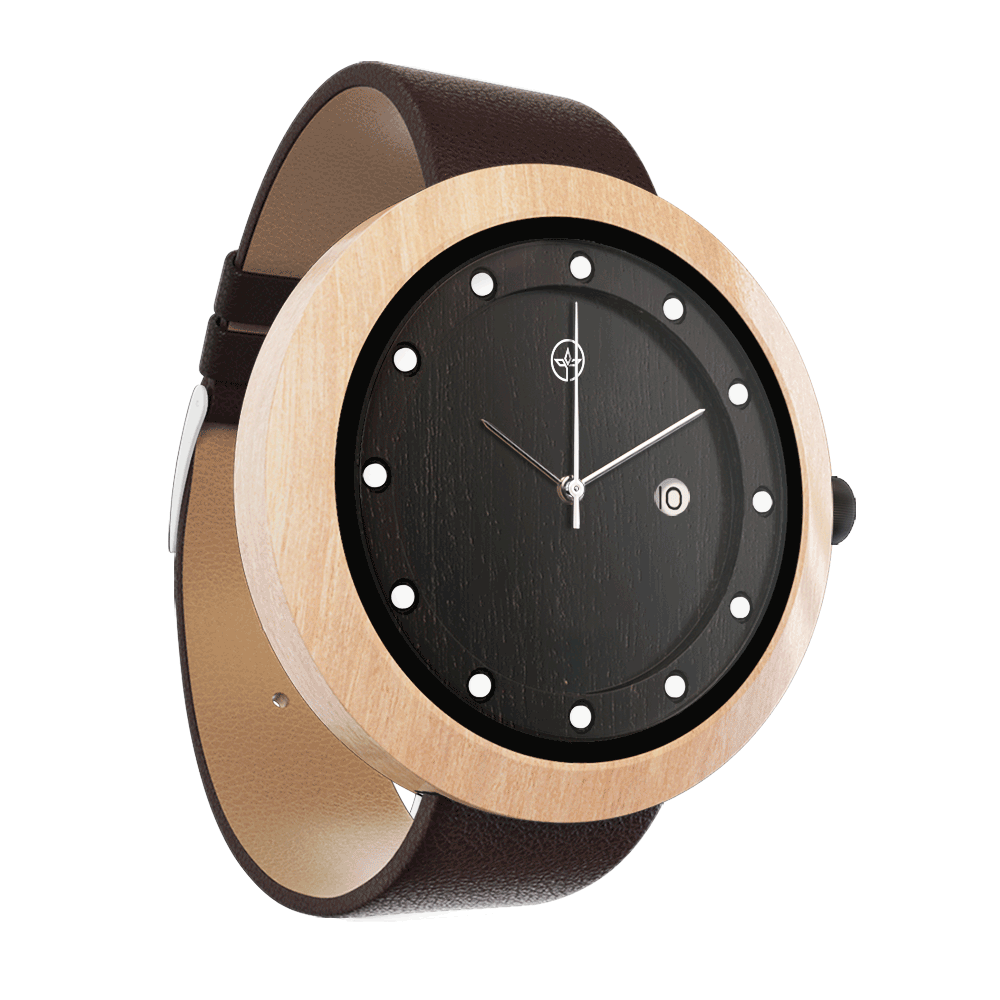 Clean, ceas NOAH din lemn (imaginea 8)