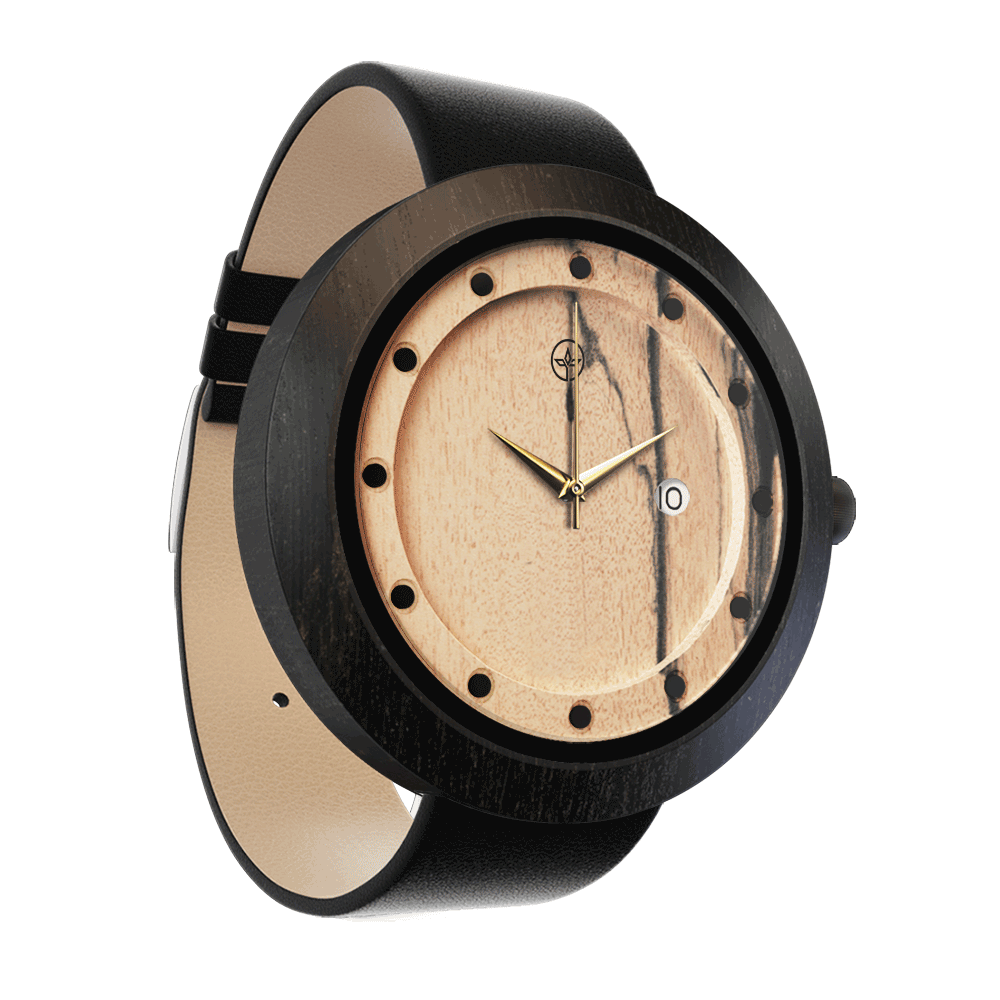 Black Royal, ceas NOAH din lemn (imaginea 7)