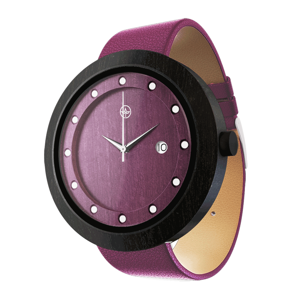 Black Purple, ceas NOAH din lemn (imaginea 7)