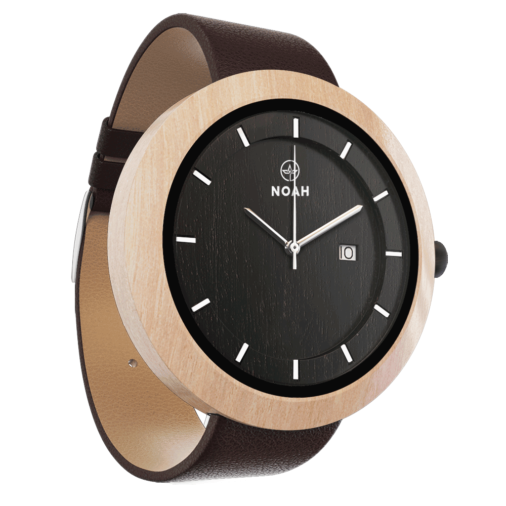Clean, ceas NOAH din lemn (imaginea 3)