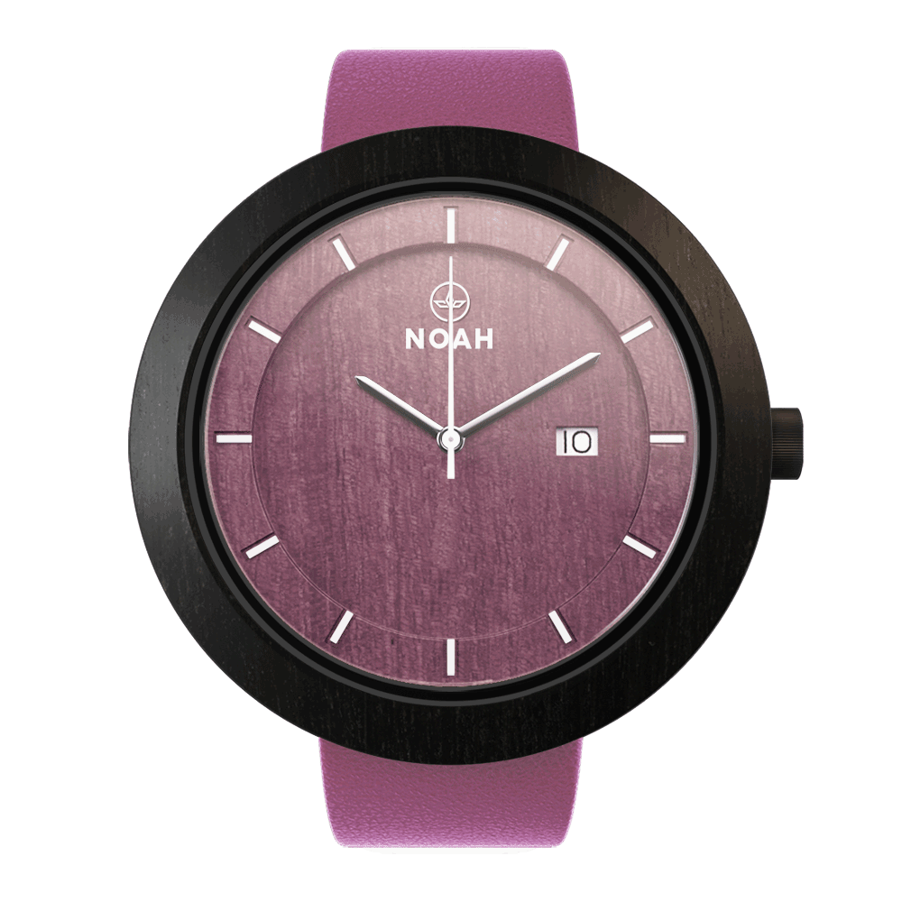 Black Purple, ceas NOAH din lemn