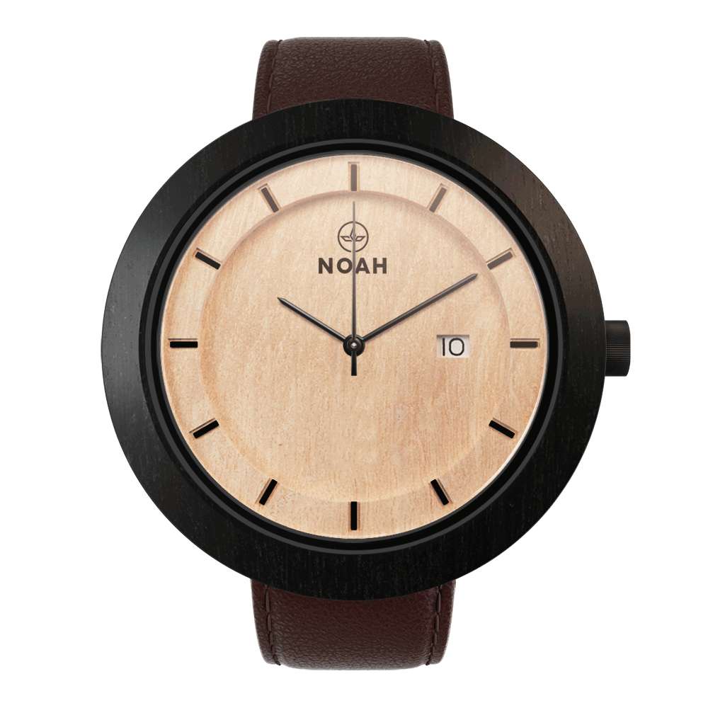 M Classic, ceas NOAH din lemn (imaginea 6)