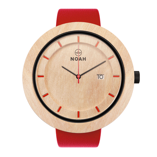 Explorer Red, ceas NOAH din lemn