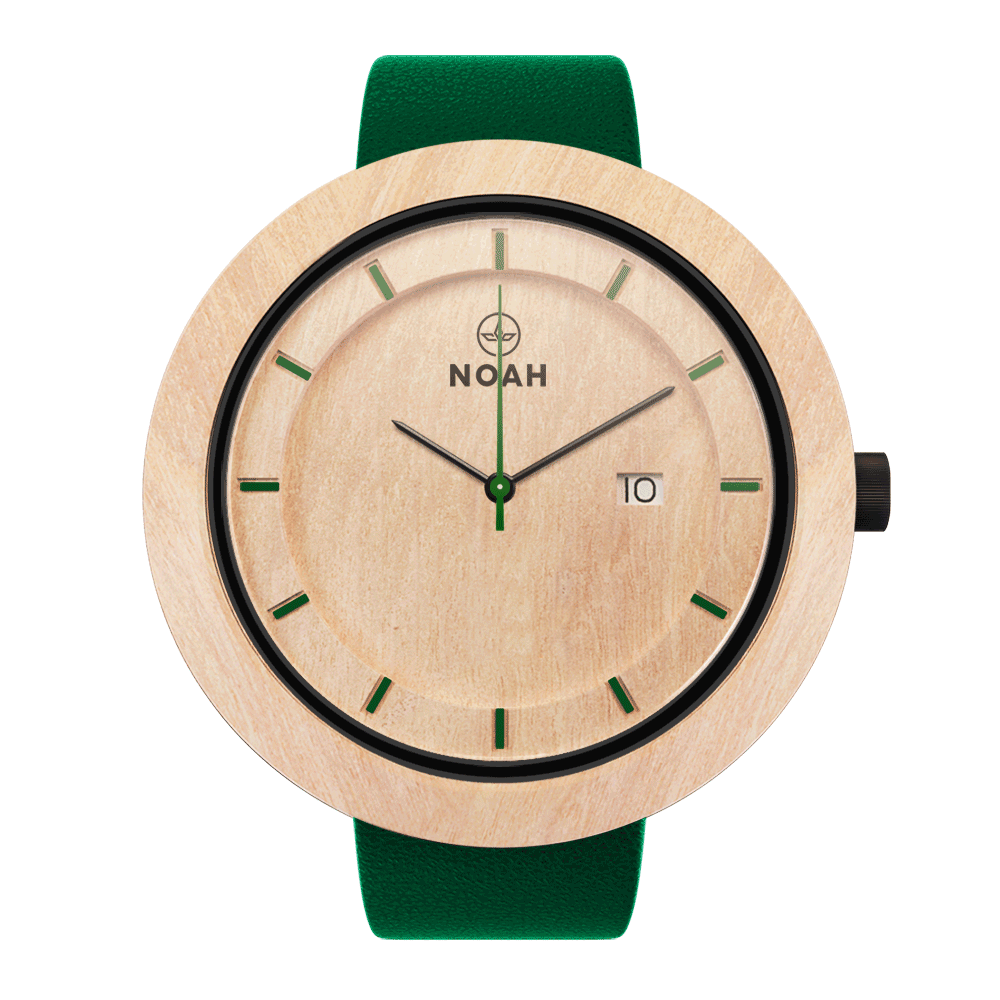 Explorer Green, ceas NOAH din lemn