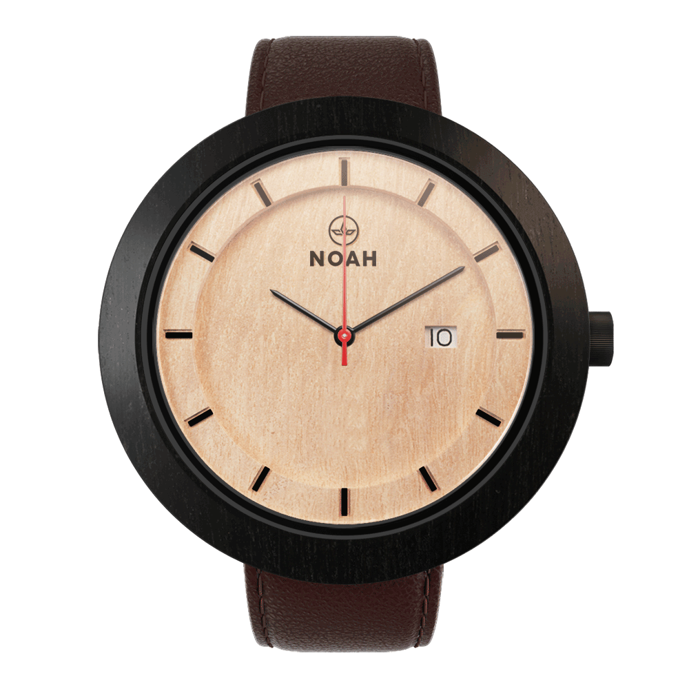 Subtle, ceas NOAH din lemn