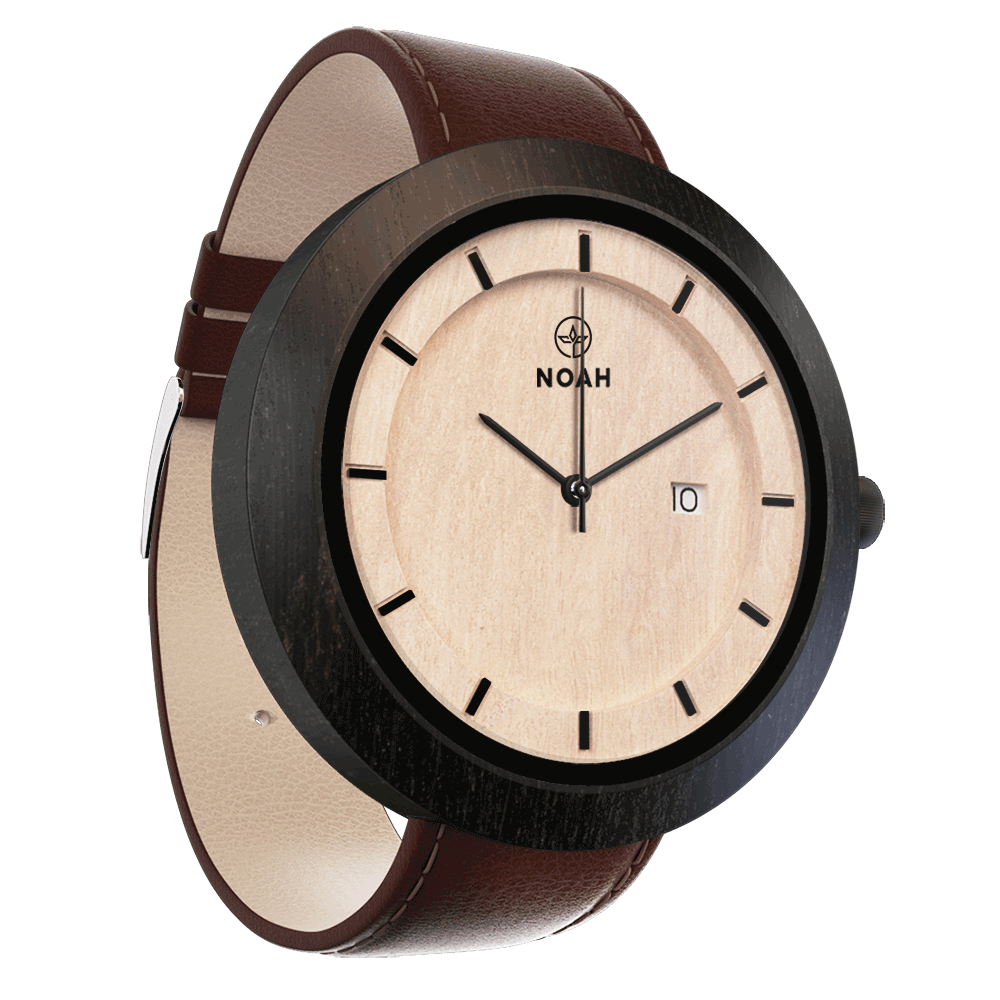 M Classic, ceas NOAH din lemn (imaginea 8)