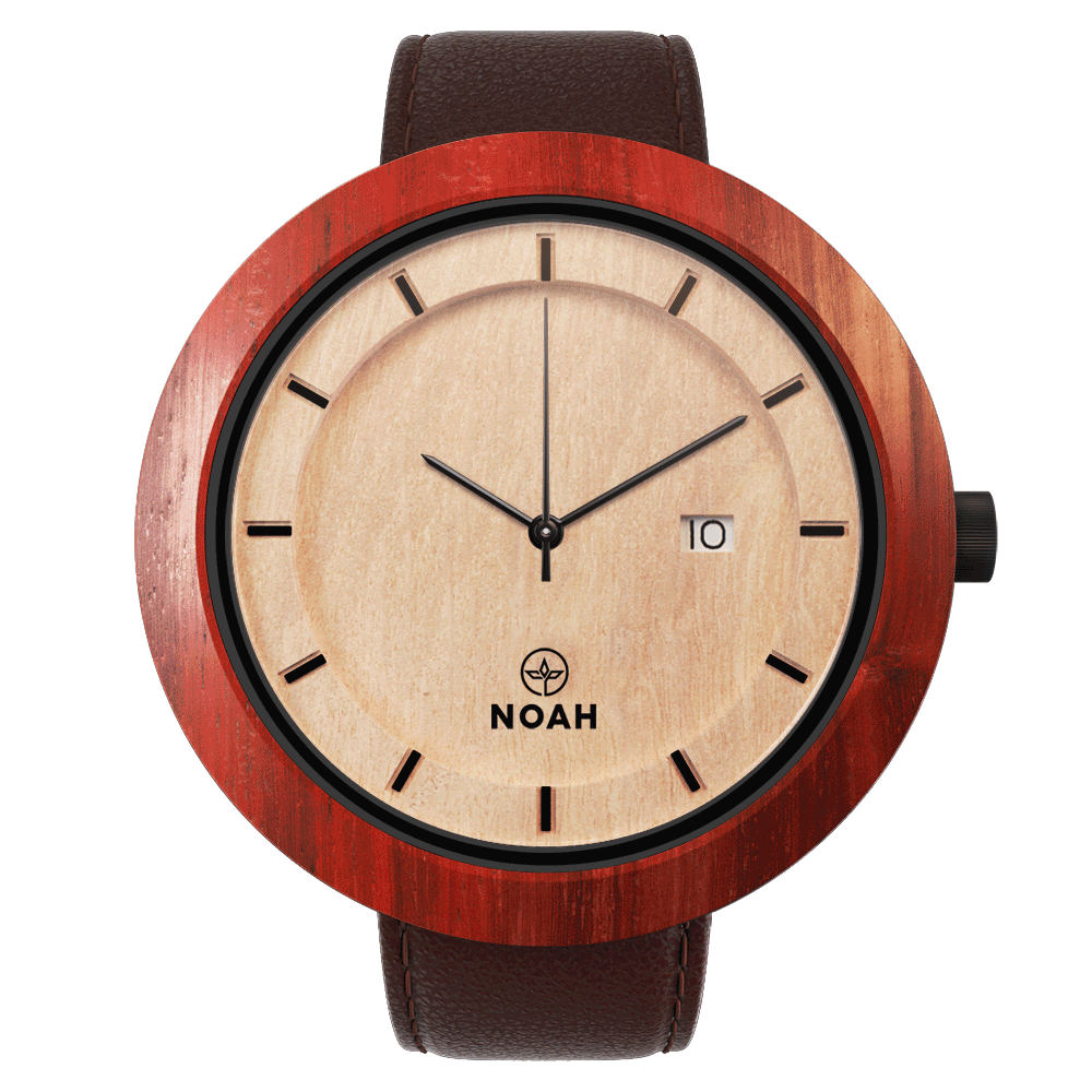 M Playful, ceas NOAH din lemn