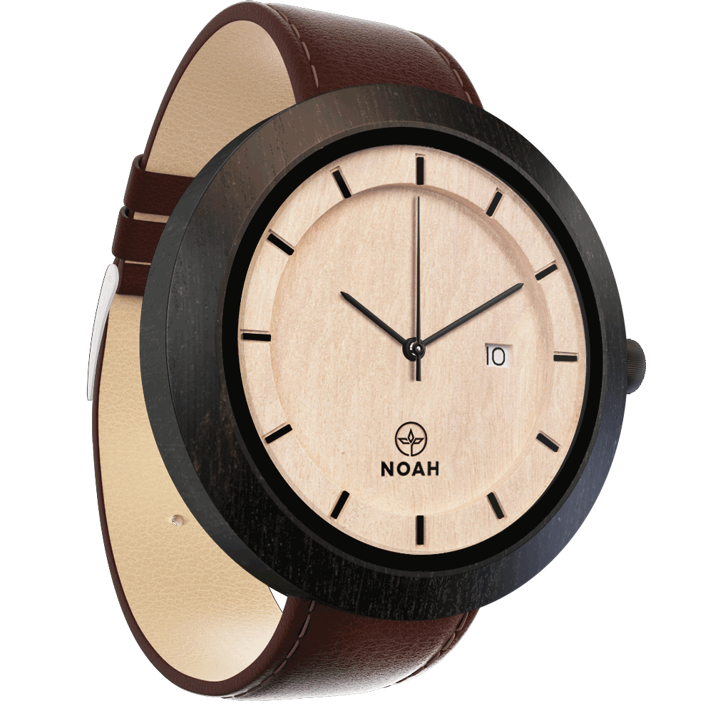 M Classic, ceas NOAH din lemn (imaginea 3)