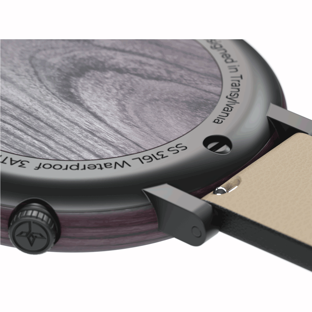 Aspire 38 Kingwood, ceas NOAH din lemn (imaginea 4)