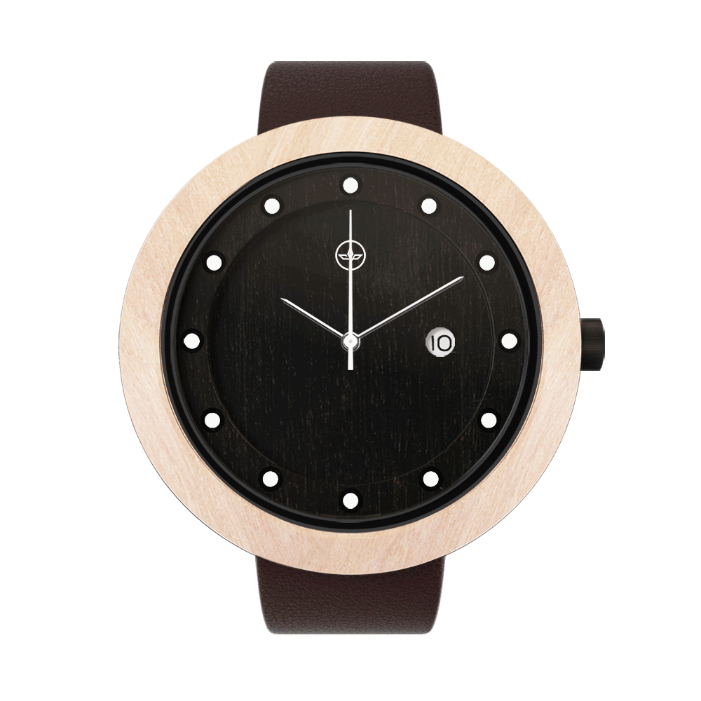 Clean, ceas NOAH din lemn (imaginea 6)