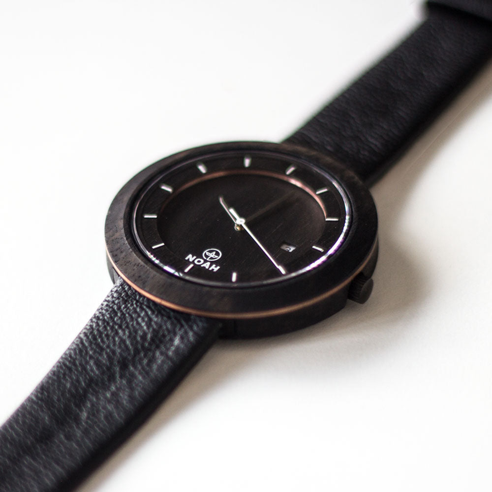 Dual Copper Ebony, ceas NOAH din lemn
