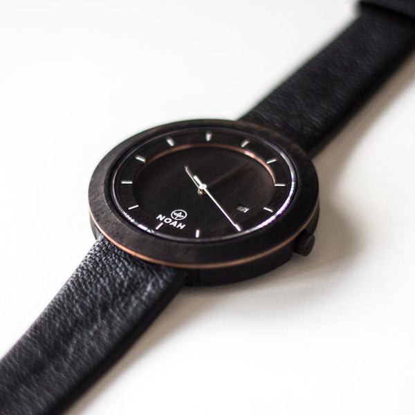 Dual Copper Ebony, ceas NOAH din lemn