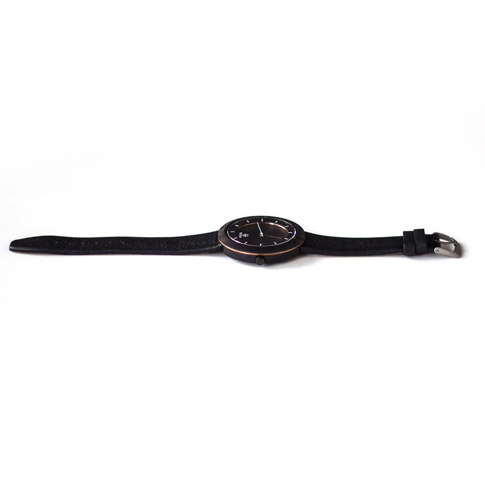 Dual Copper Ebony, ceas NOAH din lemn (imaginea 2)