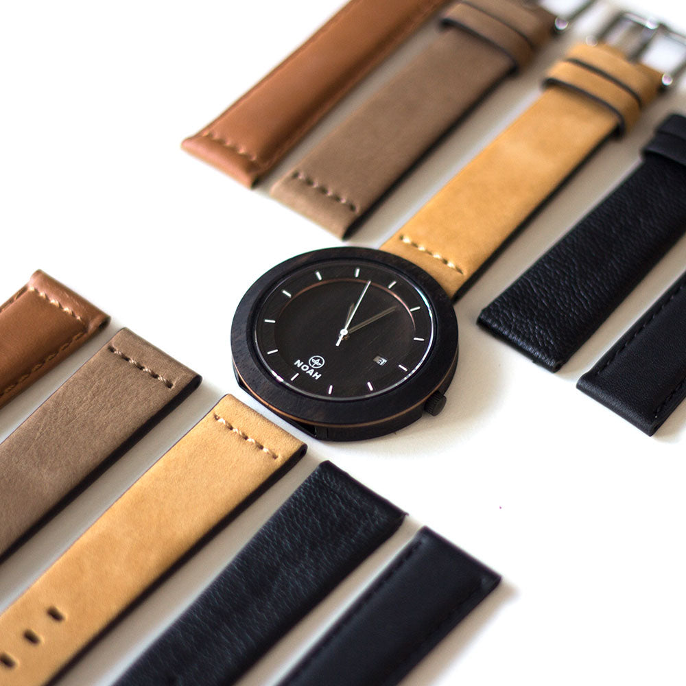 Dual Copper Ebony, ceas NOAH din lemn (imaginea 6)